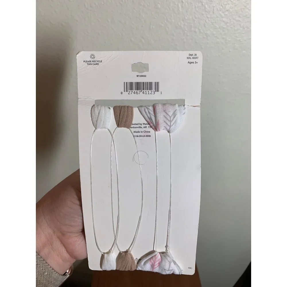 NWT Wonder Nation Toddler Headband Set 3 Pieces Girls Age 3+
